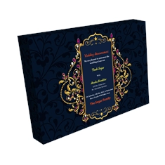 Wedding Announcement Gift Box Gradient Finish 12 Compartments